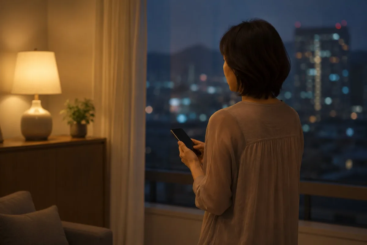 ハワイ浮気調査の体験談-夫の様子に不安を抱える妻のイメージ