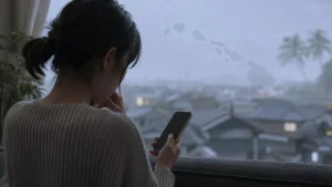 ハワイ単身赴任の夫の浮気と離婚に悩む女性